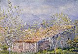 Antibes Canvas Paintings - Gardener's House at Antibes
